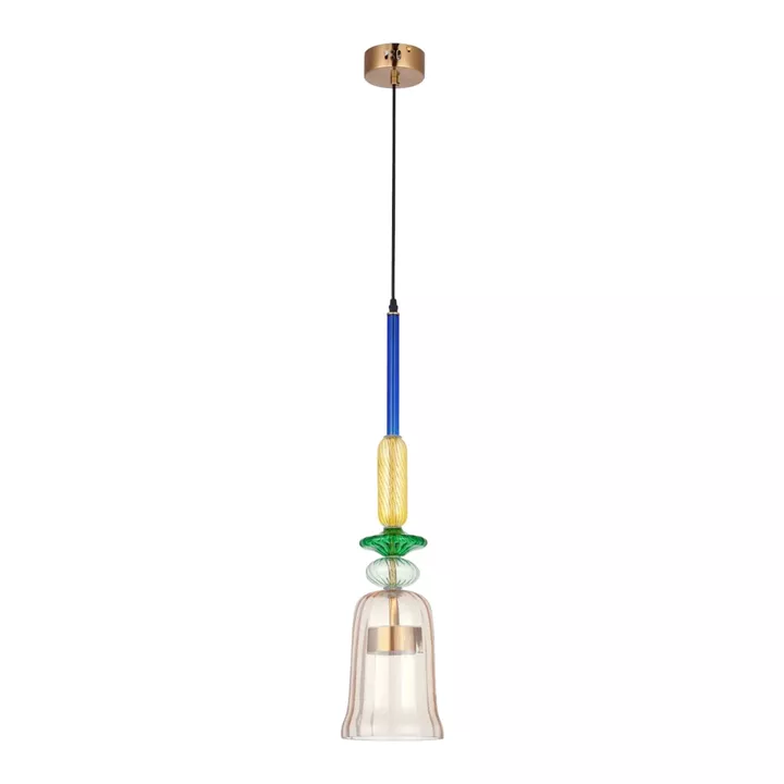 Artekko Rune Πολύχρωμο Μονόφωτο Φωτιστικό Οροφής LED (16x16)cm