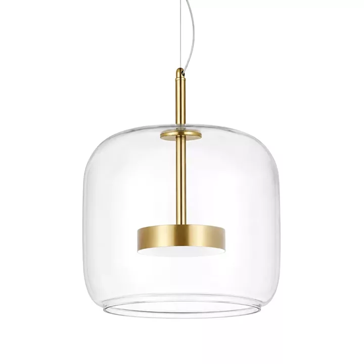 Artekko Rune Διάφανο Μονόφωτο Φωτιστικό Οροφής LED (26x26x25)cm