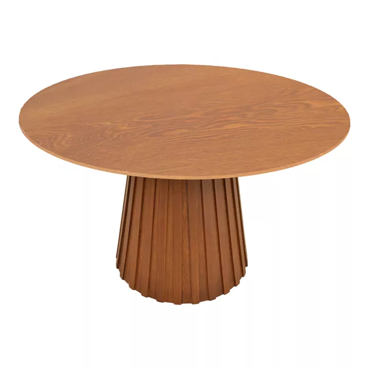 Dining table Franzel pakoworld mdf walnut D120x75cm