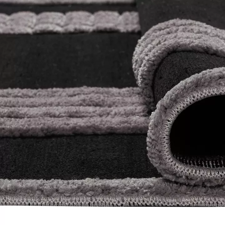 Beauty Home Χαλί Noir Art 9437 165x230 Black Μαύρο