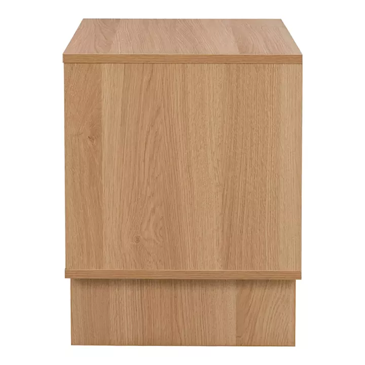 Jenfia pakoworld mdf bed side table in natural shade 48x39x50.5cm