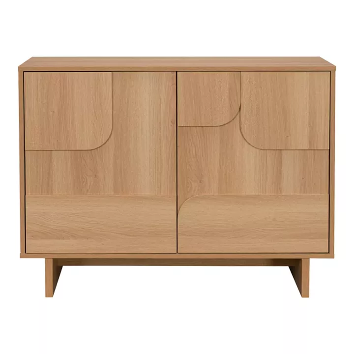 Μπουφές Jenfia pakoworld mdf σε φυσική απόχρωση 101,2x39x75,5εκ