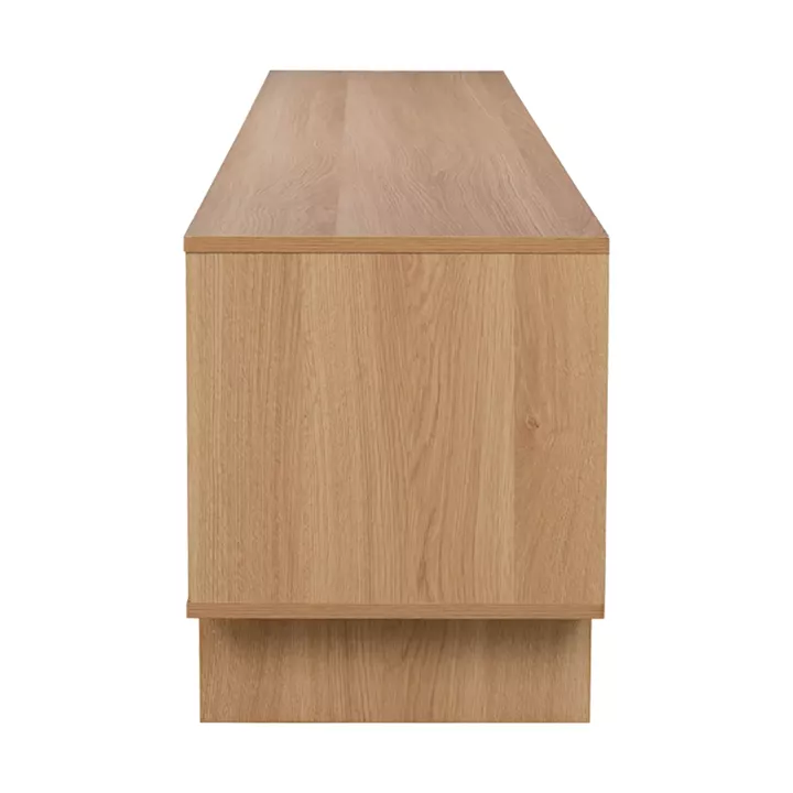 Έπιπλο τηλεόρασης Jenfia pakoworld mdf σε φυσική απόχρωση 180x39x45,5εκ