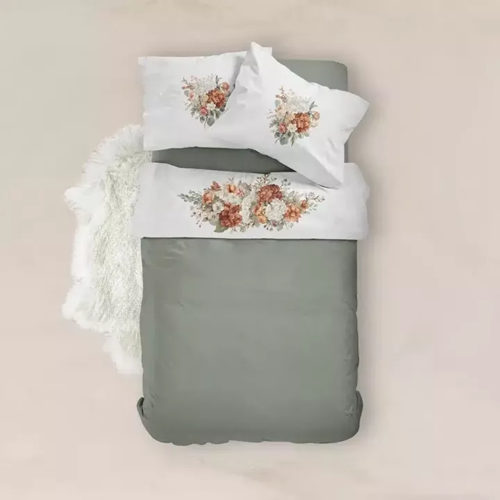 Σεντόνι Digital Print Σετ Autumn Υπέρδιπλο