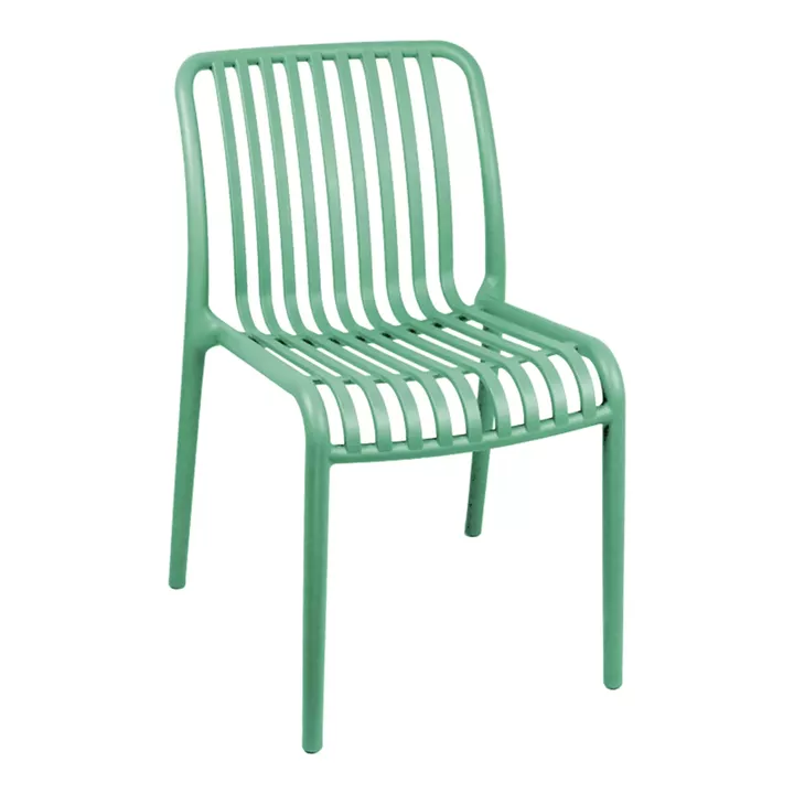 Chair Zoi pakoworld stackable mint PP 42x58x79cm
