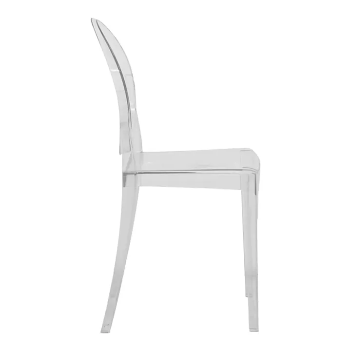 Chair Narova pakoworld PC clear 40x45x92cm