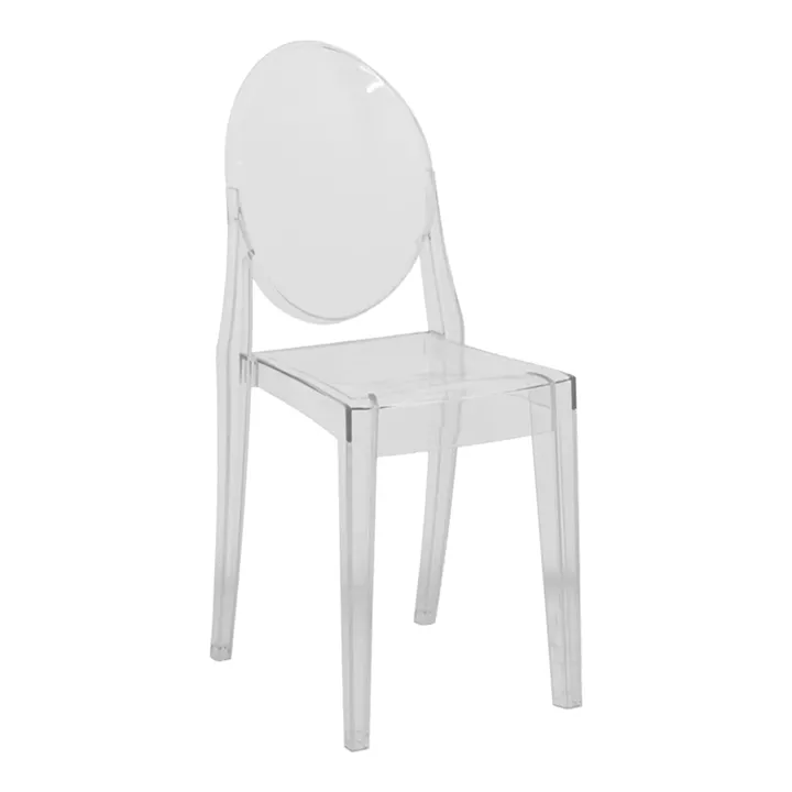 Chair Narova pakoworld PC clear 40x45x92cm