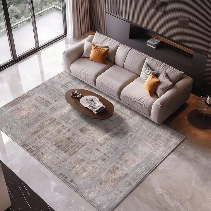 Beauty Home Διάδρομος με το μέτρο Zenia Art 9446 67cm Μπεζ,Γκρι