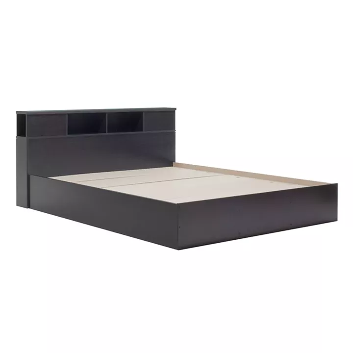 Κρεβάτι με στρώμα Olympus Resty pakoworld wenge 160x200εκ