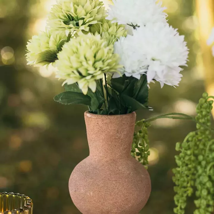 Beauty Home Βάζο Κεραμικό Thalya – Τερακότα Ø10x18cm