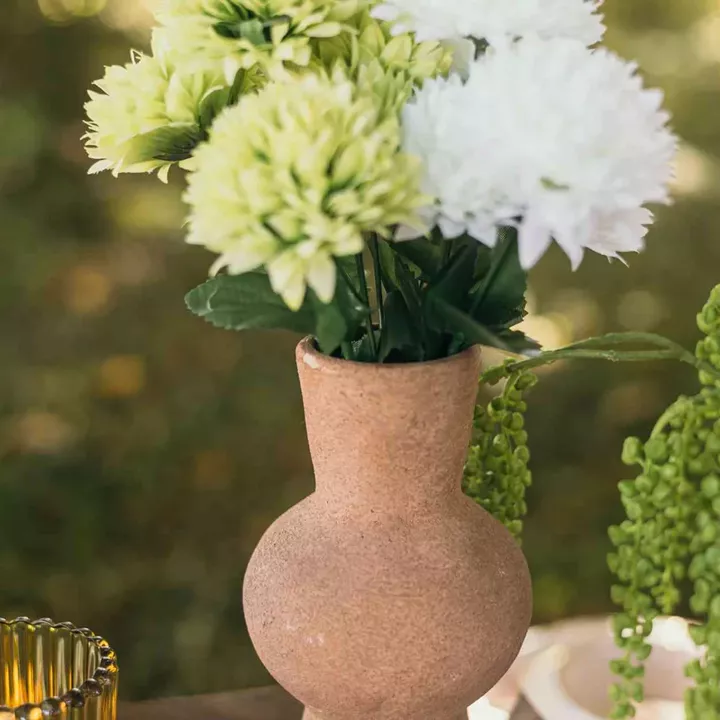 Beauty Home Βάζο Κεραμικό Thalya – Τερακότα Ø10x18cm