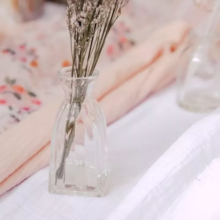 Beauty Home Βάζο γυάλινο Rosalie 11 x 5,3 cm