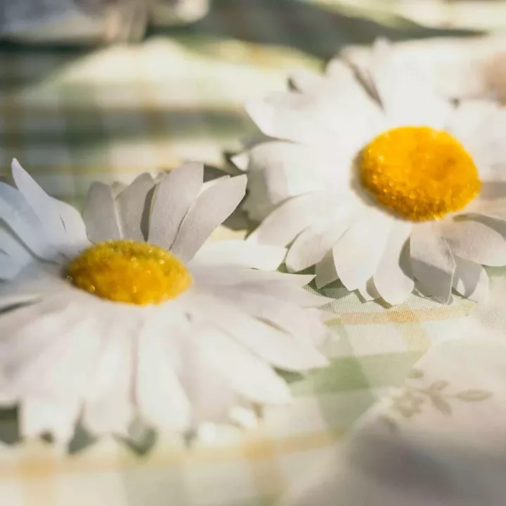 Beauty Home 2 τεχνητές μαργαρίτες Ø10cm