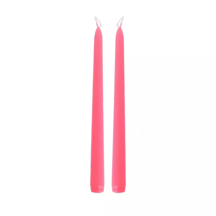 Beauty Home 2 κεριά – Φούξια Ø2.2 x 25 cm