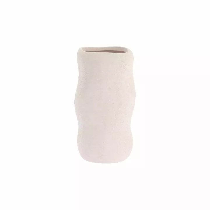 Beauty Home Βάζο Κεραμικό Thalya – Λευκό Ø10x18cm