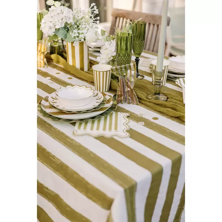 Beauty Home 10 Σακούλες με λαδι Ρίγες 8,5x16cm – Κατάλληλες για Τρόφιμα