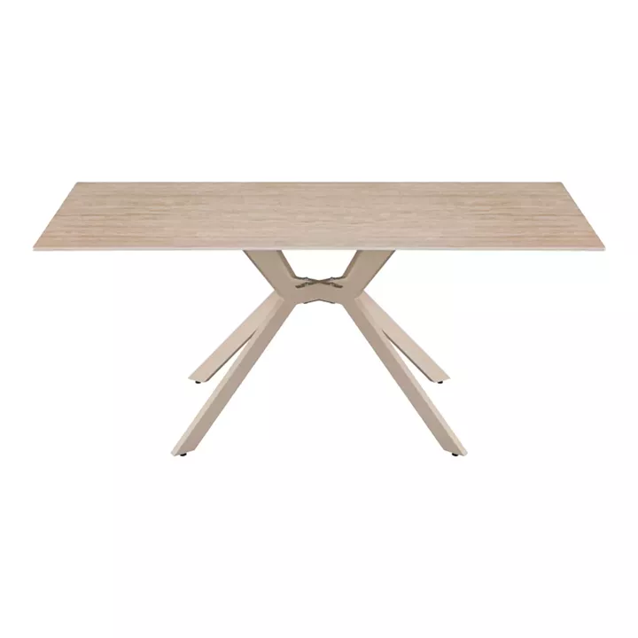 Table Olven pakoworld sintered stone in travertine look 180x90x75cm