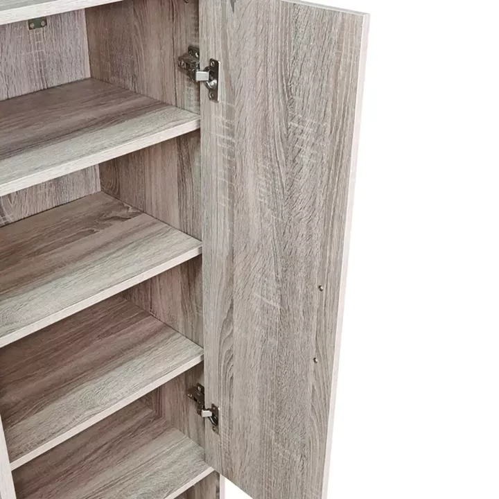 Shoe cabinet Lemba pakoworld sonoma 80x33x120cm