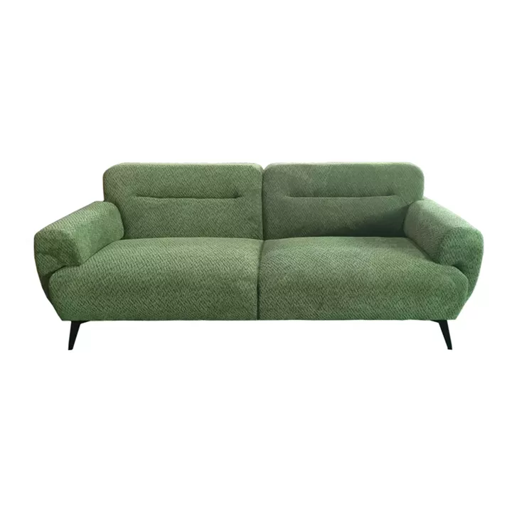 3-seater sofa Anbola pakoworld green  fabric 213x87x80cm