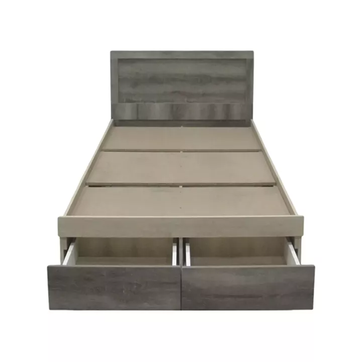 Κρεβάτι μονό Olympus pakoworld με συρτάρι castillo toro 100x200εκ