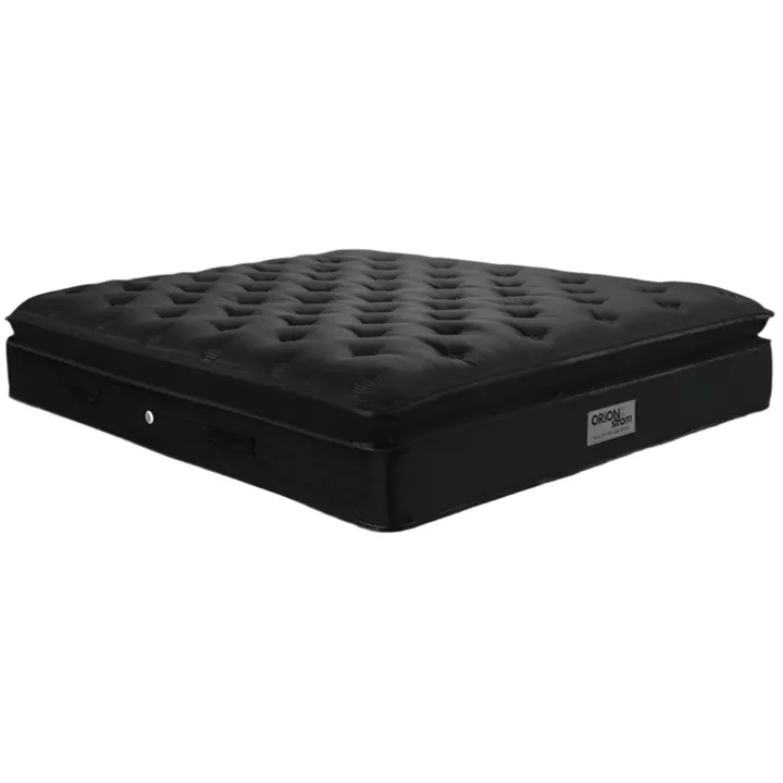 EN41 BLACK MEMORYGEL SOFT AFROLATEX G-PILLOWTOP ORIONZONE HIGH POCKET