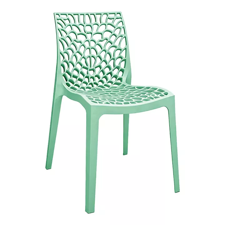 Chair Hush pakoworld stacakble mint PP 41x53x80.5cm