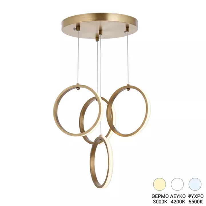 Ceiling light multi light Novel pakoworld LED black metal 30x30x80cm