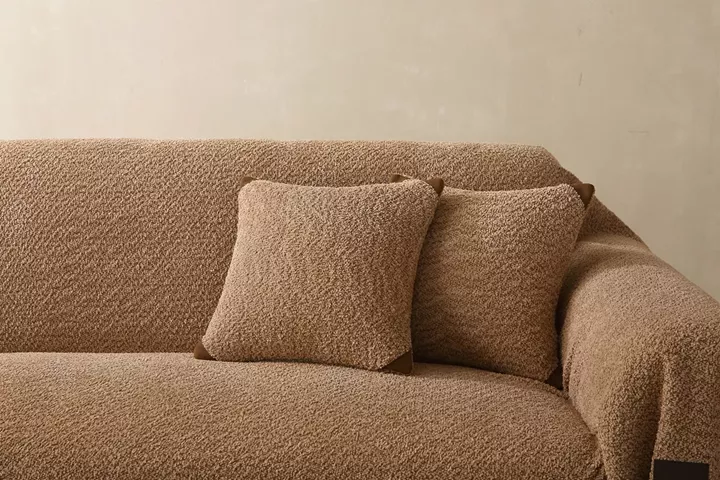 Beauty Home Μαξιλαροθήκη Lamb Plus Art 8832 42x42 Άμμου