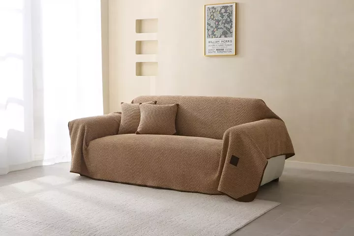 Beauty Home Ριχτάρι Μονοθέσιο Lamb Plus Art 8832 175x180 Άμμου