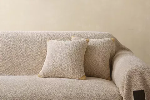 Beauty Home Μαξιλαροθήκη Lamb Plus Art 8833 42x42 Μπεζ