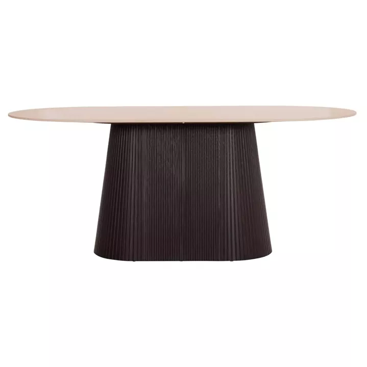 DINING SET 5PCS CATER HM12118.01 OVAL CERAMIC TOP--GREY VELVET