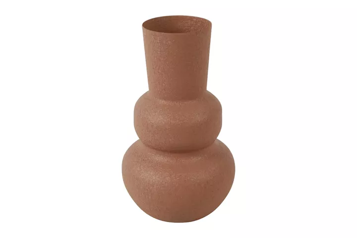 Beauty Home Βάζο μεταλ.terracotta 20,5εκ.