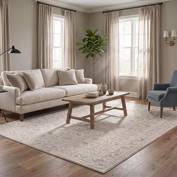 Beauty Home Χαλί Mirage Art 9845 200x290 Κρεμ,Μπεζ
