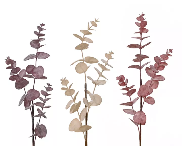 Beauty Home Διακοσμητικό Κλαδί Ευκάλυπτου Frosted  69 cm      