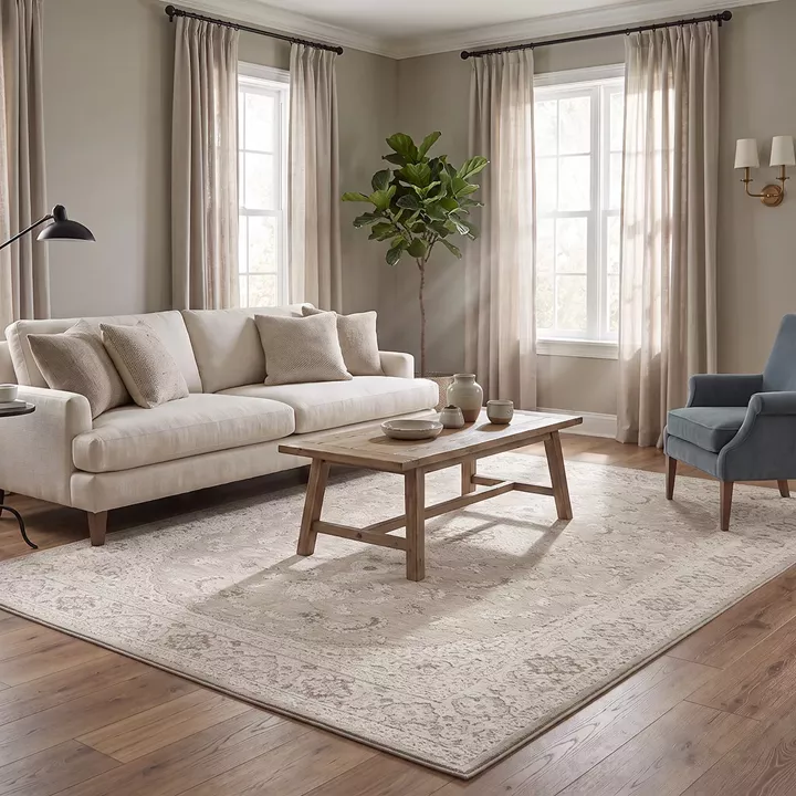 Beauty Home Χαλί Mirage Art 9846 200x290 Κρεμ,Μπεζ