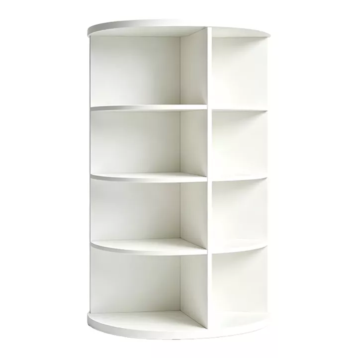 Corner shelf Benzal pakoworld white MDF 80x30x120cm