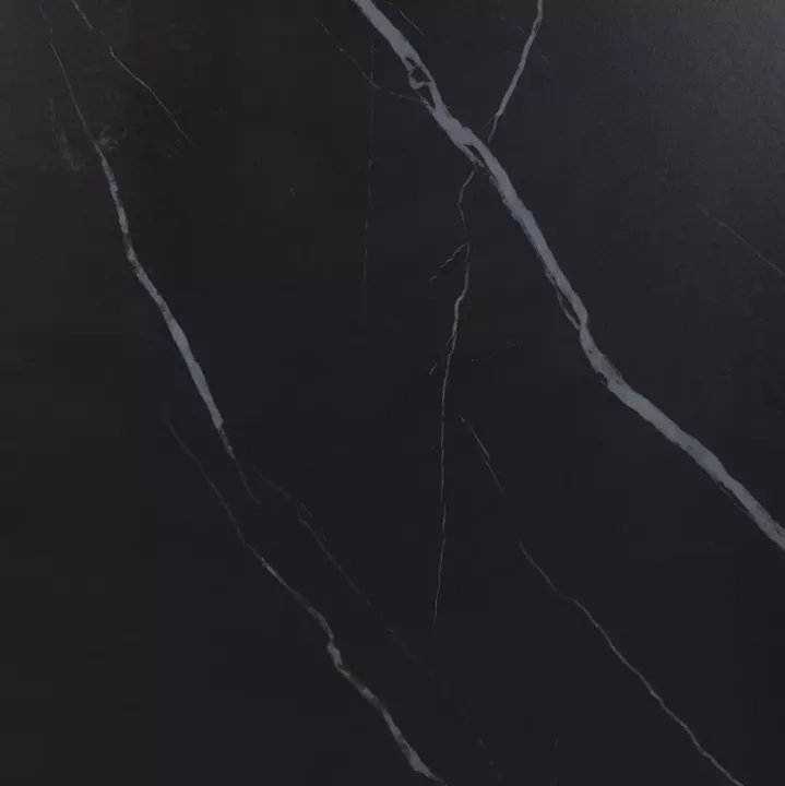 ΕΠΙΦΑΝΕΙΑ ΤΡΑΠΕΖΙΟΥ SINTERED STONE ΤΕΤΡΑΓΩΝΗ HM6654.03 ΠΛΑΙΣΙΟ ALU ΜΑΥΡΟ 70x70εκ.