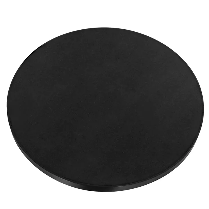 ΕΠΙΦΑΝΕΙΑ ΤΡΑΠΕΖΙΟΥ SINTERED STONE HM6652.01 ΜΕ ΠΛΑΙΣΙΟ ALU ΜΑΥΡO Φ60εκ.