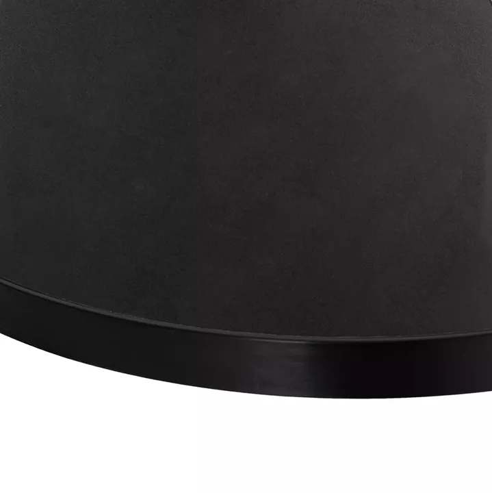 SINTERED STONE ROUND TABLETOP HM6653.01 WITH BLACK ALU 