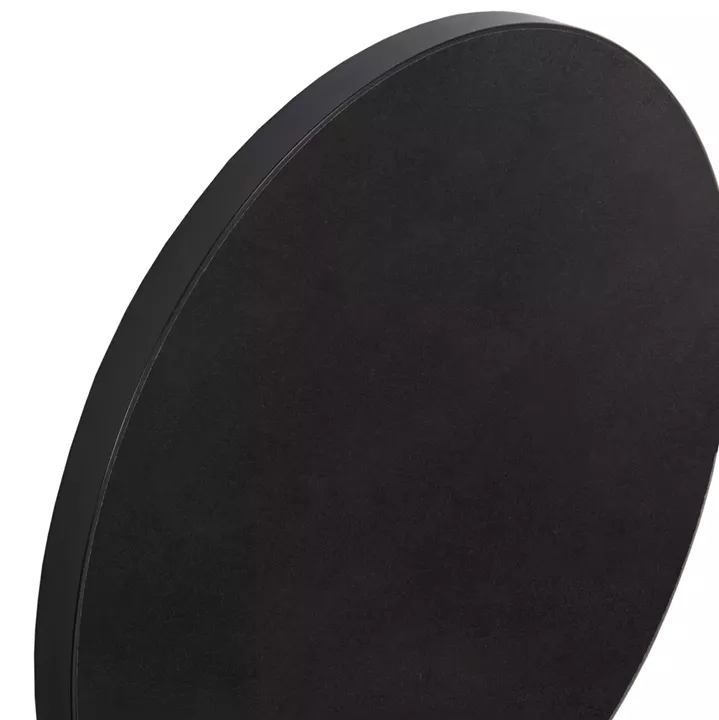 SINTERED STONE ROUND TABLETOP HM6653.01 WITH BLACK ALU 