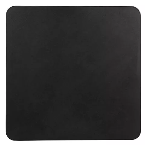 ΕΠΙΦΑΝΕΙΑ ΤΡΑΠΕΖΙΟΥ SINTERED STONE ΤΕΤΡΑΓΩΝΗ HM6655.01 ΠΛΑΙΣΙΟ ALU ΜΑΥΡΟ 80x80εκ.