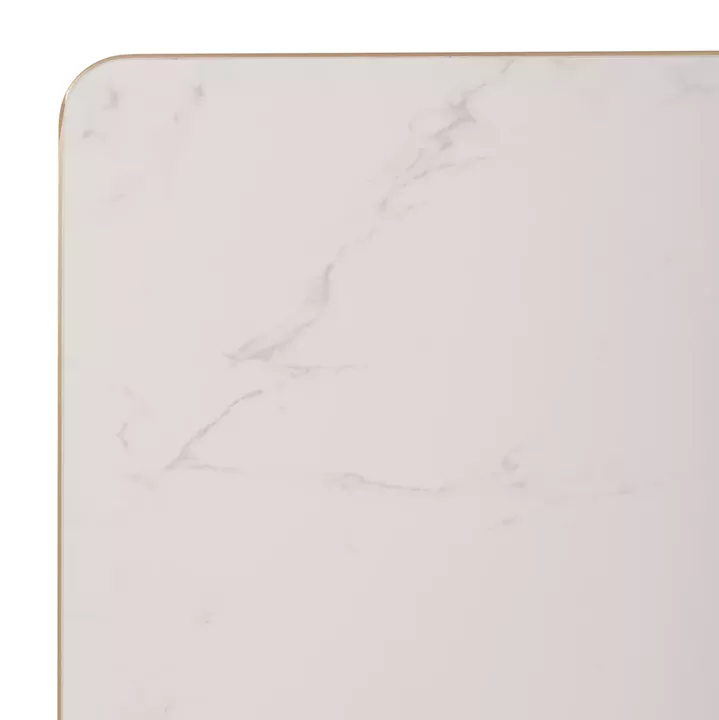 ΕΠΙΦΑΝΕΙΑ ΤΡΑΠΕΖΙΟΥ SINTERED STONE ΟΡΘΟΓΩΝΙΑ HM6656.12 ΠΛΑΙΣΙΟ ALU ΧΡΥΣΟ 120x80εκ.
