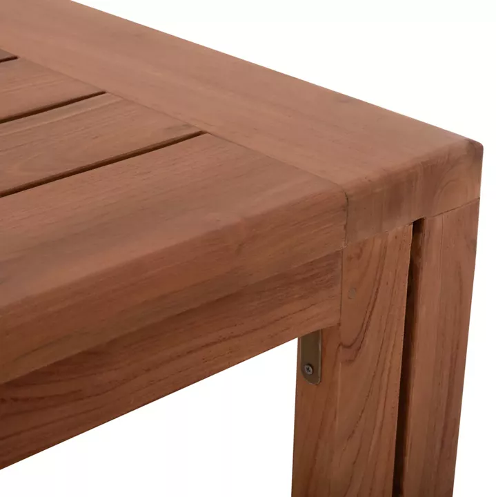 DINING TABLE RECTANGULAR SERIES KIOTO HM6387 TEAK WOOD--NATURAL COLOR 200x100x76Hcm.