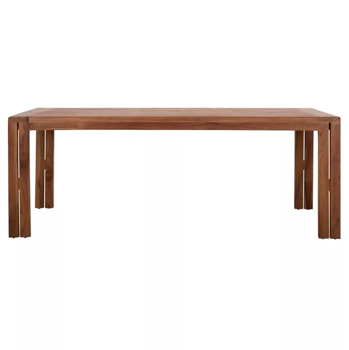 DINING TABLE RECTANGULAR SERIES KIOTO HM6387 TEAK WOOD--NATURAL COLOR 200x100x76Hcm.