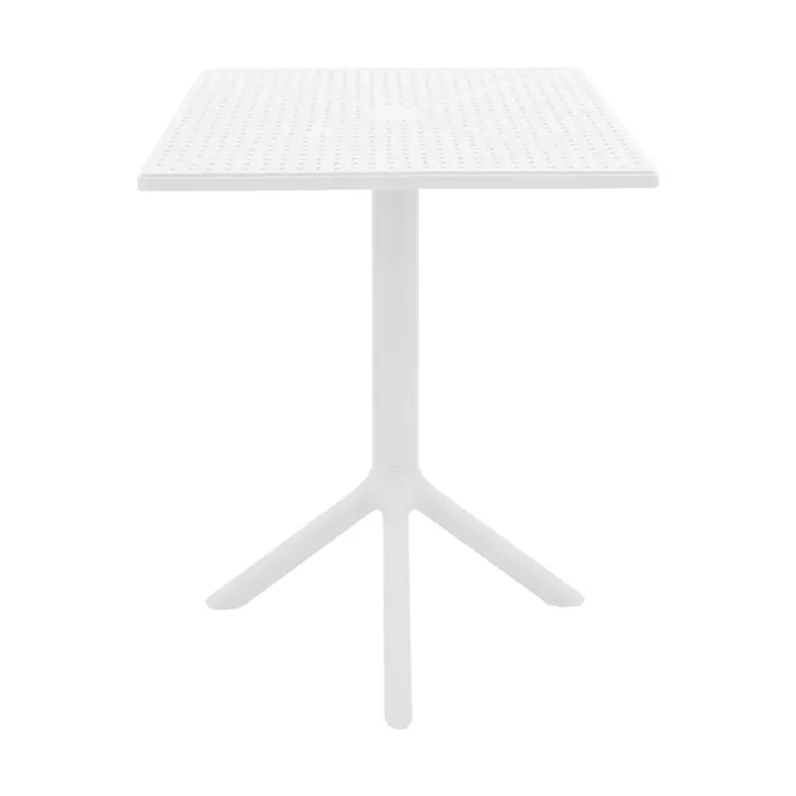 Groovy table pakoworld pp perforated white 60x60x76cm