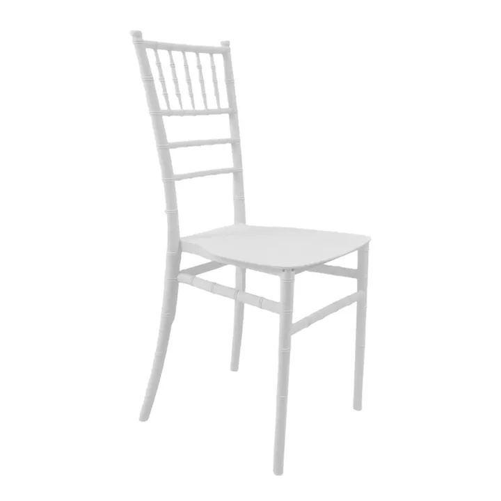 Τραπεζαρία Groovy Tifany I pakoworld σετ 3τεμ λευκό PP 60x60x76εκ