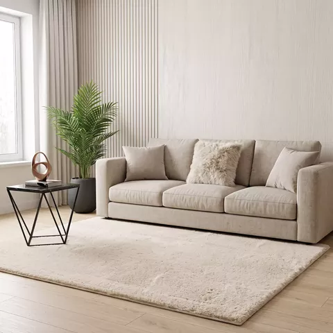 Beauty Home Χαλί Rabbit Art 9641 160x230 Εκρού