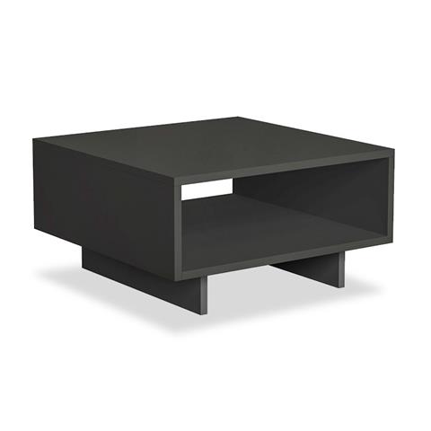 Coffee Table Hola pakoworld in antracite color 60x60x32