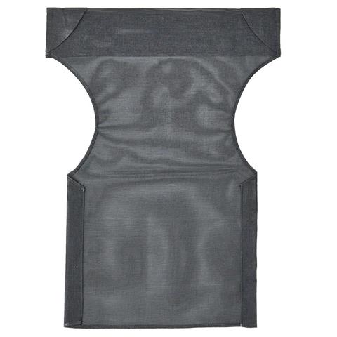 transparent fabric pakoworld for director's chairs color black  for professional use