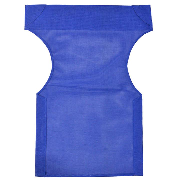 transparent fabric pakoworld for director's chairs color blue for professional use